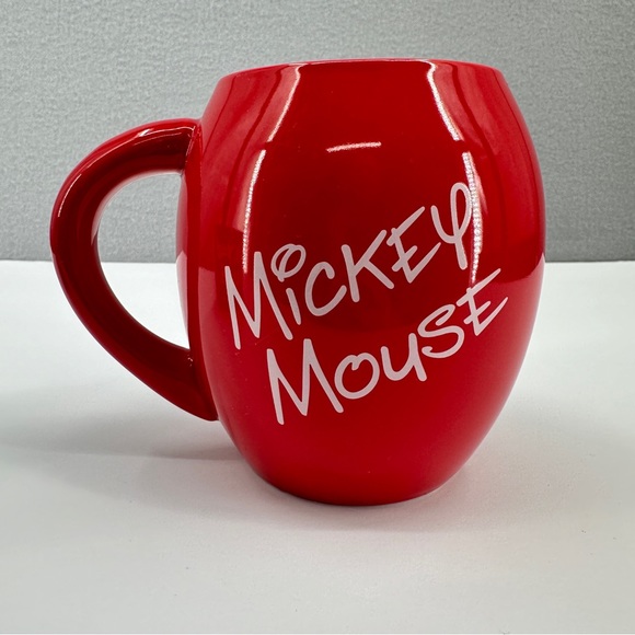 Walt Disney Bioworld Classic Mickey Mouse 20 oz Large Mug Cup Red Black White - Picture 3 of 8